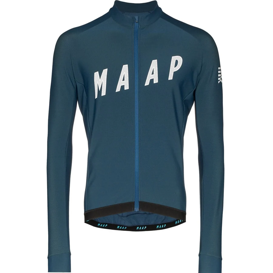 MAAP, одежда для велоспорта, зима, на заказ, Спортивная мужская велосипедная Толстовка с длинным рукавом, Майо ciclismo, вельвет, сохраняет тепло - Цвет: Оранжевый