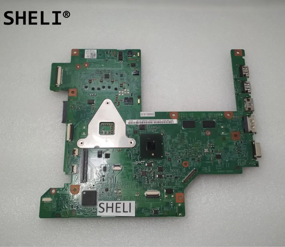 Материнская плата SHELI для ноутбука Dell V3400 3400 HM57 48.4ES11.011 CN-08YN7X CN-02F7YN 2F7YN материнская