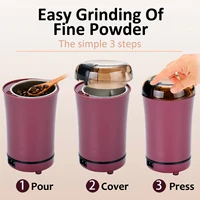 800w mini kitchen salt pepper grinder electric coffee grinder powerful beans spices nut seed coffee bean grind mill herbs nuts