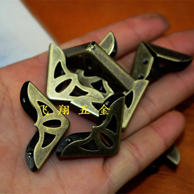 100 шт. уголки для книг 24 мм античный блокнот угловая шея цветные страницы в углу