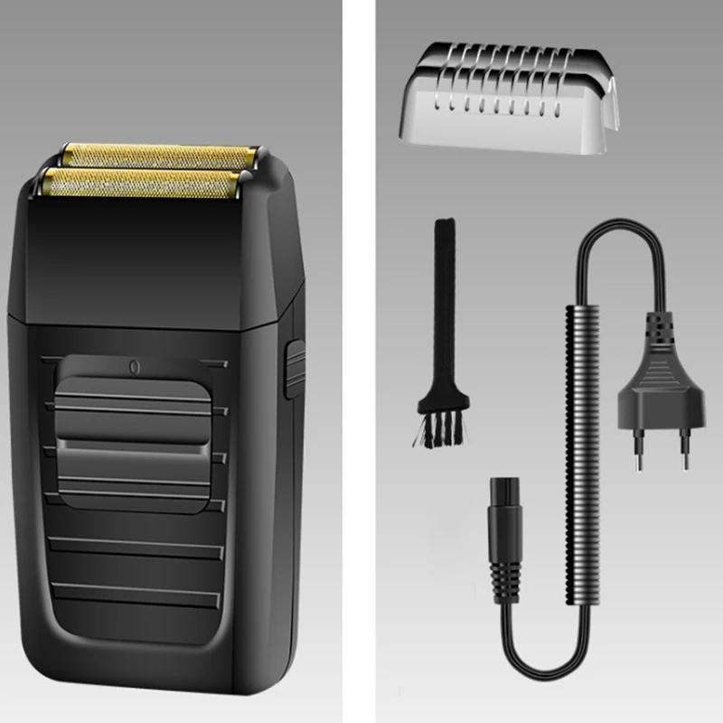 Мощная перезаряжаемая бритва формирователь Парикмахерская Фольга для бритья