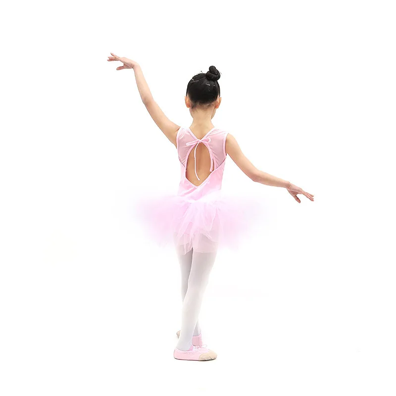 Детское балетное танцевальное платье балерины Тюлевое Сетчатое юбка Одежда для