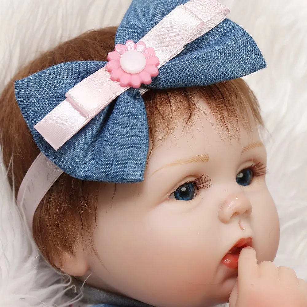 

Realistic Reborn Doll 16 Inch Lifelike Handmade Soft Body Toy Reborn Baby Girl