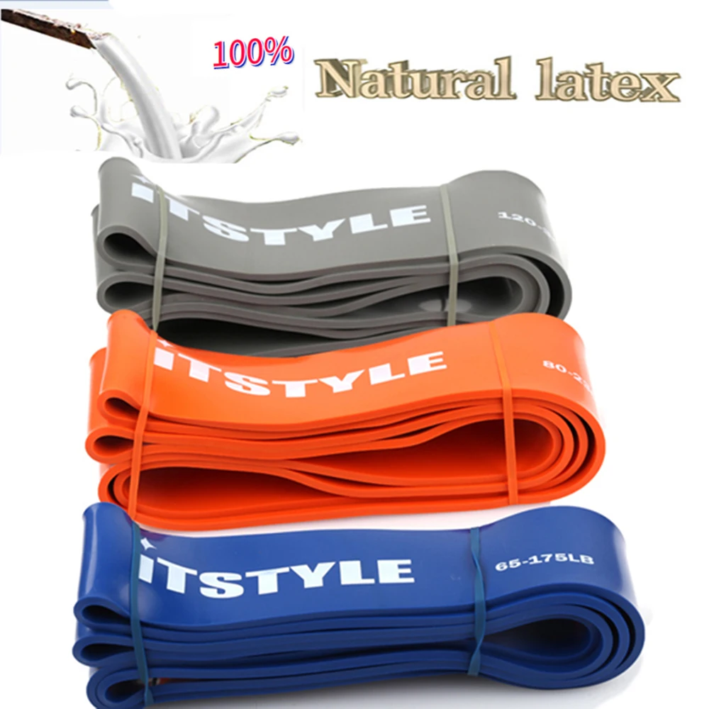 208 см Тяжелая веревка из натурального латекса для йоги Эспандер фитнеса