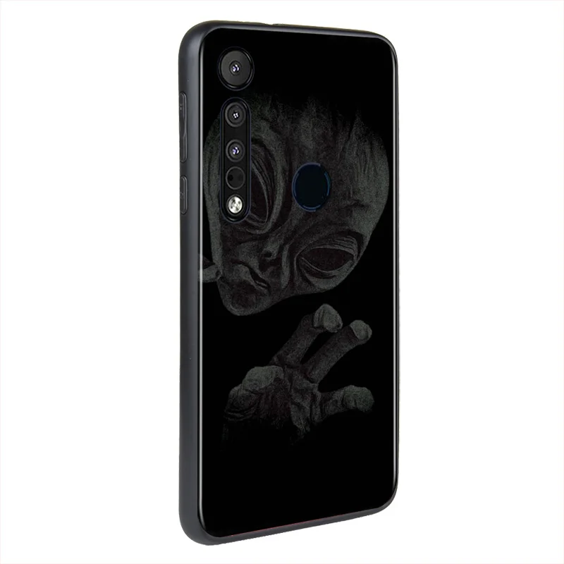 

Cool Alien UFO For Motorola G9 G8 G Stylus Power One Fusion Hyper Edge E7 E6 5G Plus Play Lite Phone Case