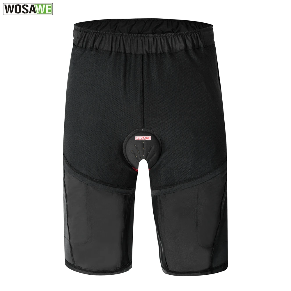 Водонепроницаемые мотоциклетные шорты WOSAWE с 3D гелевыми вставками