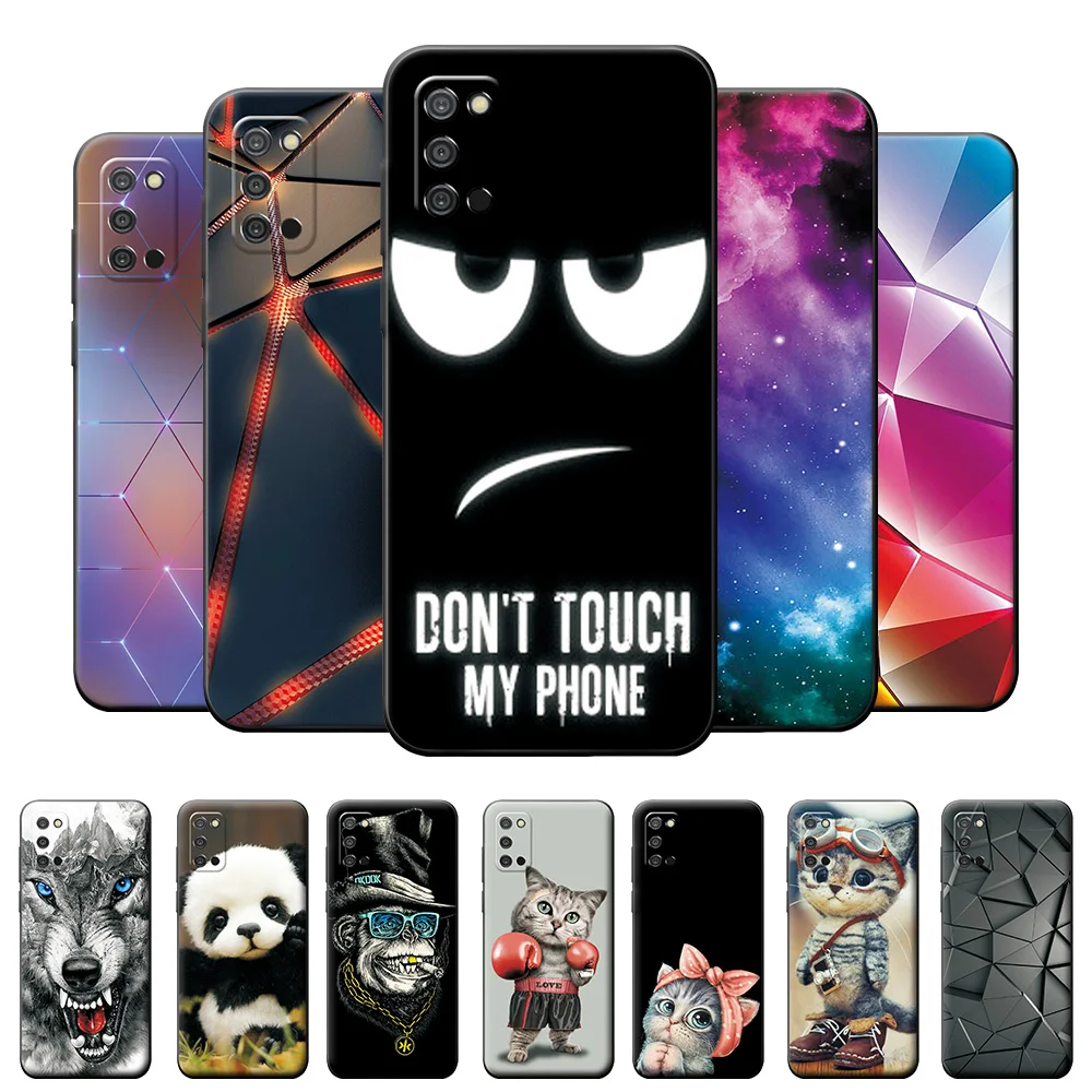 Чехол для Samsung A03S, задняя крышка, чехол для Samsung Galaxy A03s GalaxyA03s A 03s a037, мягкий силиконовый бампер из ТПУ для телефона, 6,5 дюйма