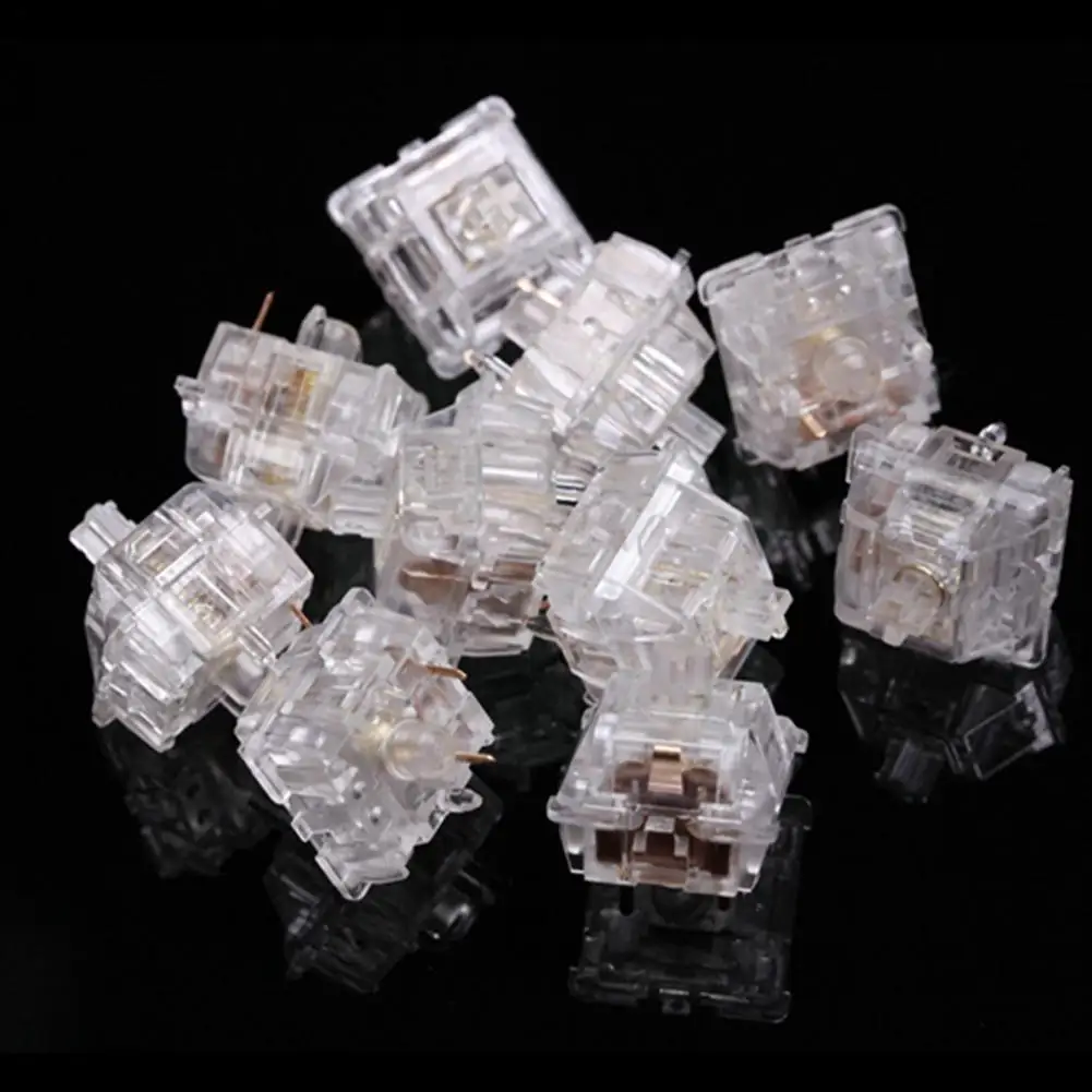 

For Everglide EG Aqua King Water King Linear Switch Keyboard Body Force 67g RGB For Mechanical Clear Mx Switch 5pin D9E4