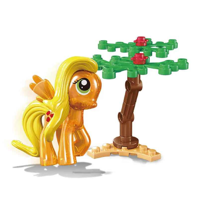 Kitoz My Little Horse единорог Радуга мини принцесса игрушка фигурка кекс торт Топпер день