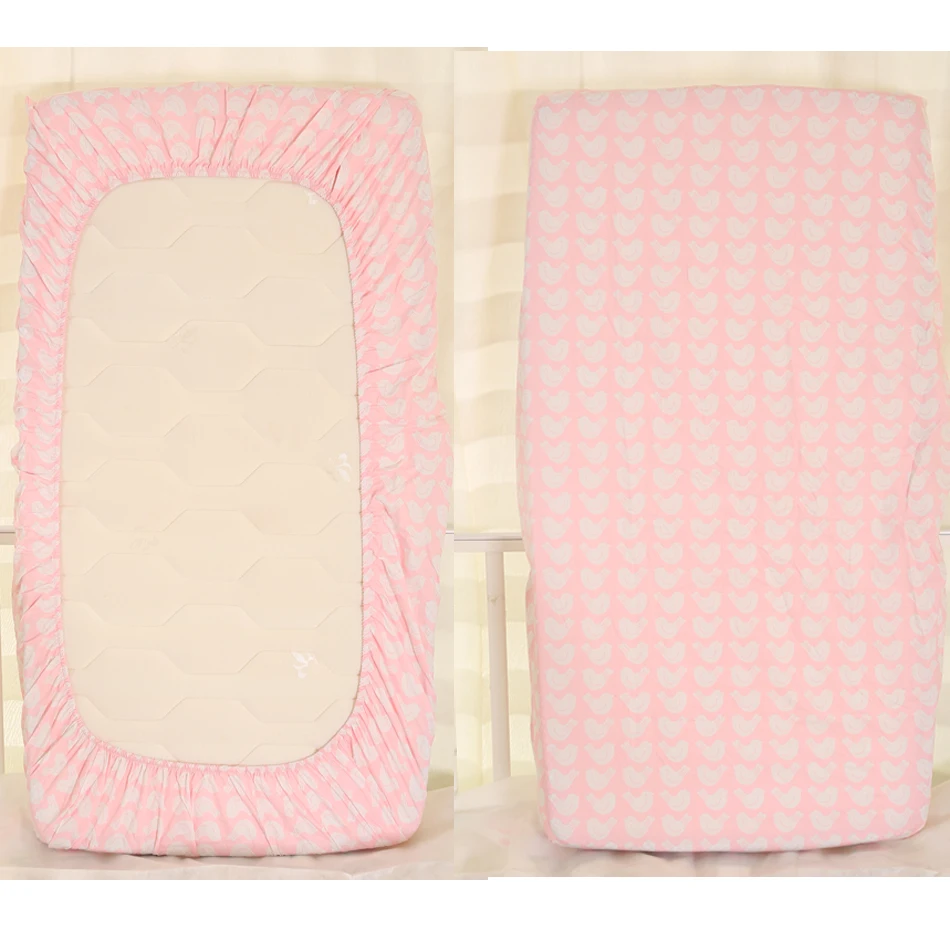 5 штук мятно-зеленого и серого набор постельных принадлежностей для детской