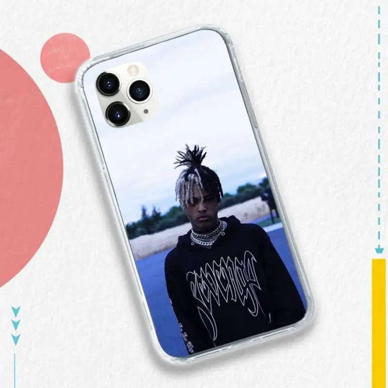 

XXXTentacion Rapper funny pattern Phone Case for iPhone 11 12 pro XS MAX 8 7 6 6S Plus X 5S SE 2020 XR