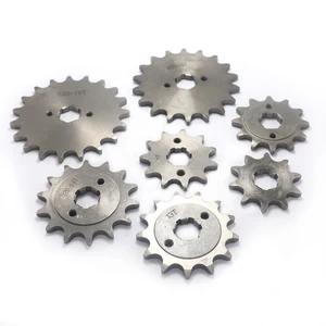 Звездочка переднего двигателя для Honda Lifan ZongShen YCF ATV Quad Dirt Pit Bike, 520 #20 мм 10T 11T 12T 13T 14T 15T 16T 17T 18T 19T 20T