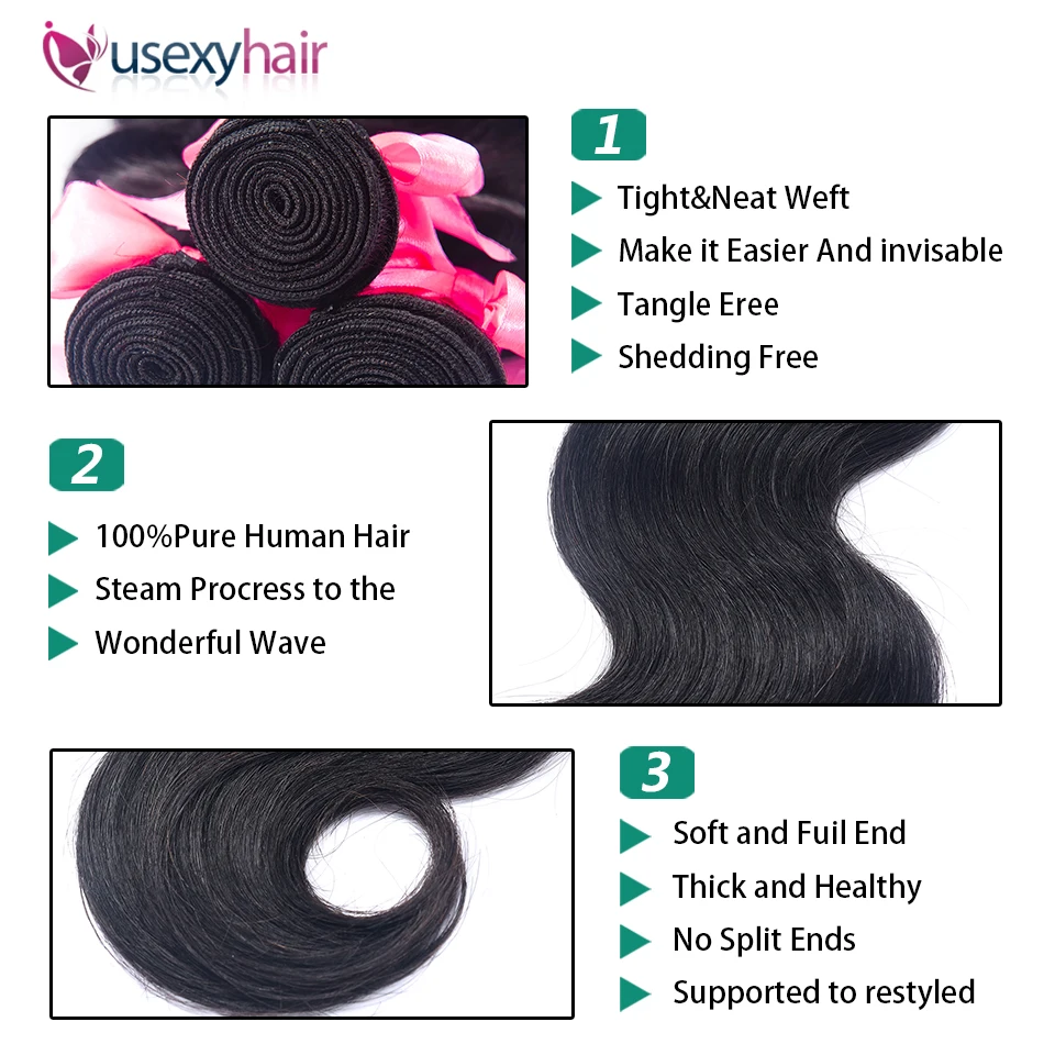 Человеческие волосы объемная волна 1/3/4 шт пряди бразильские Remy натуральный цвет