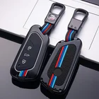 Чехол для ключей, чехол-брелок для ключей, отделка для VW Volkswagen Golf 8 Mk8 2020, 3 кнопки, смарт-чехол для ключей, брелок, аксессуары для ключей