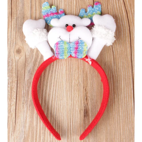 Дети и взрослые одеваются как головной убор подарки Рождественский повязка для