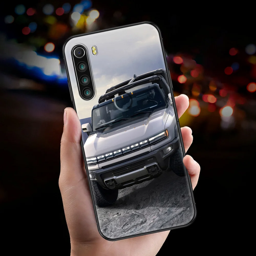 Чехол для телефона с логотипом Hummer H2 Xiaomi Redmi Note 7 7A 8 8T 9 9A 9S 10 K30 Pro Ультрачерный