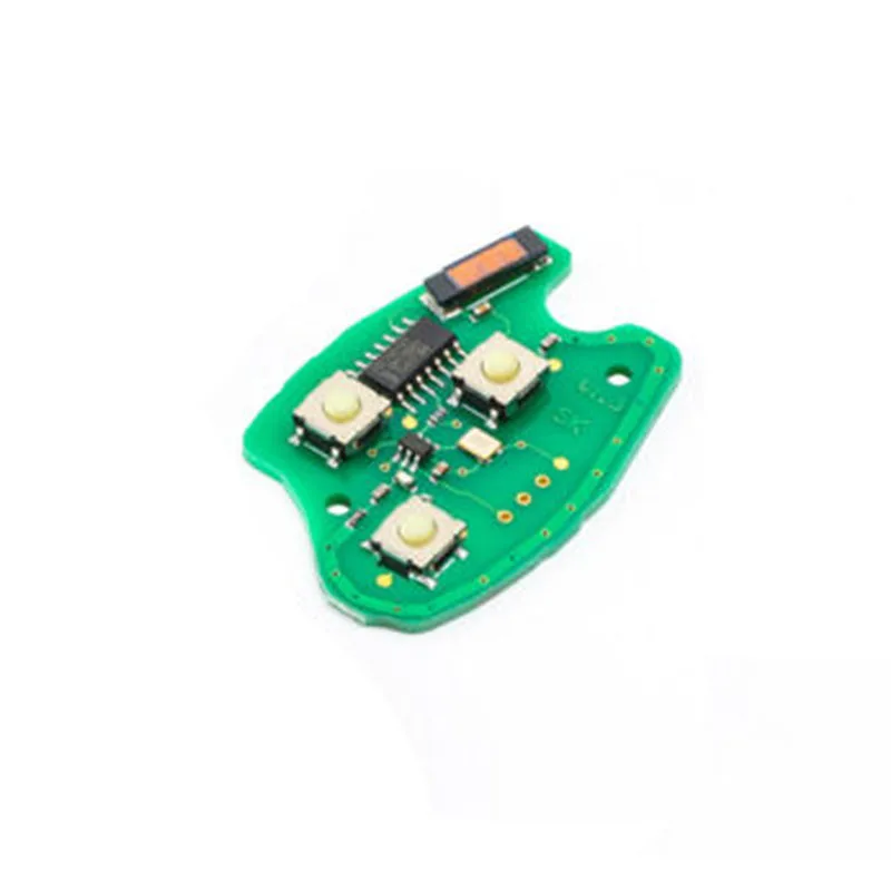 KEYECU 5 шт. Автомобильный ключ дистанционного управления для Renault Logan II Sandero traffic 2014 -