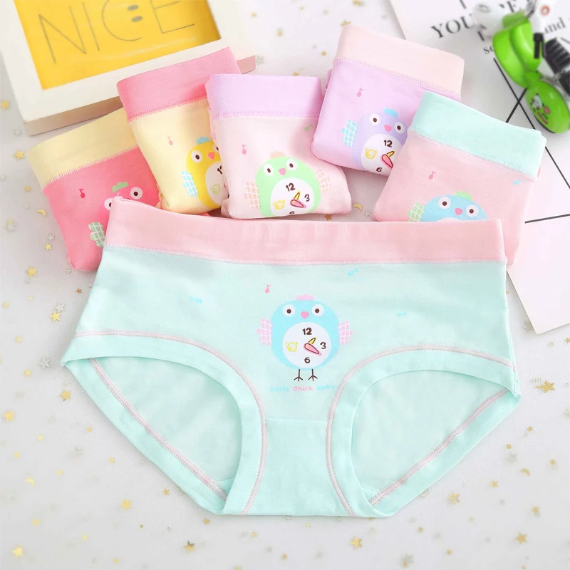 

4pcs/lot Children Underwear 2021 New Girl Boxer Cotton 2-16 Year Kids Baby Cartoon Panties Big Girl Underwear Bragas Calcinhas