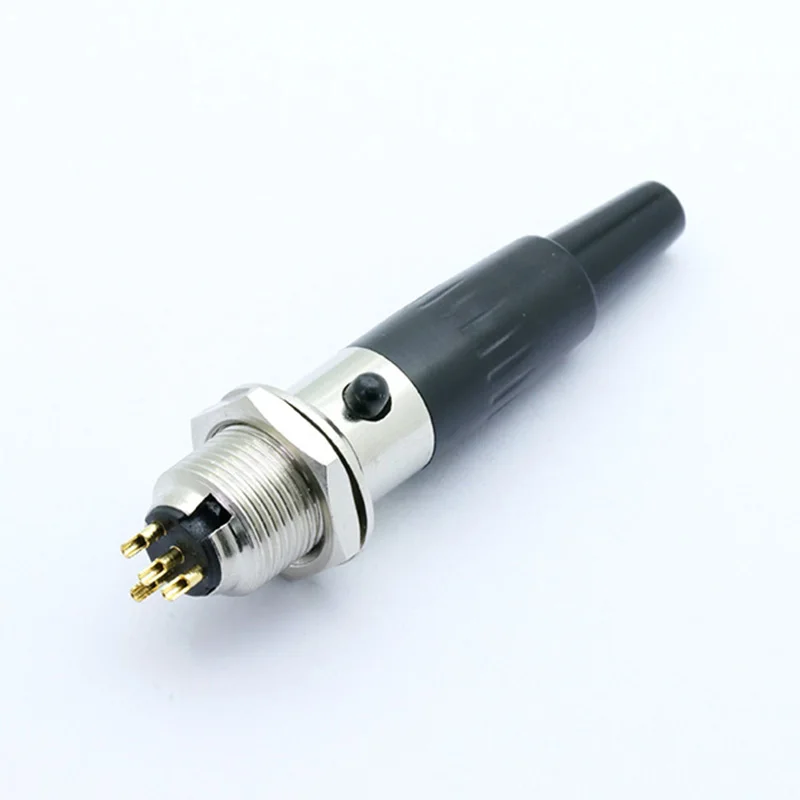 1 компл. Разъем Mini XLR, мини-авиационный микрофонный разъем, цинковый сплав+ медные булавки с позолотой, 3 4 5 контактов