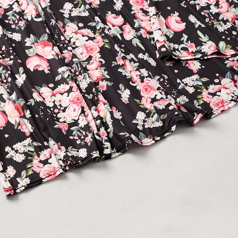 

PatPat 2021 New Arrival Summer Floral Stripe Splice Print Tank Dresses for Mommy and Me