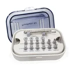Стоматологические Инструменты для имплантации протезов Набор Универсальный динамометрический ключ 12 шт. отвертки iTi NOB Ankylos 3i Osstem ICX