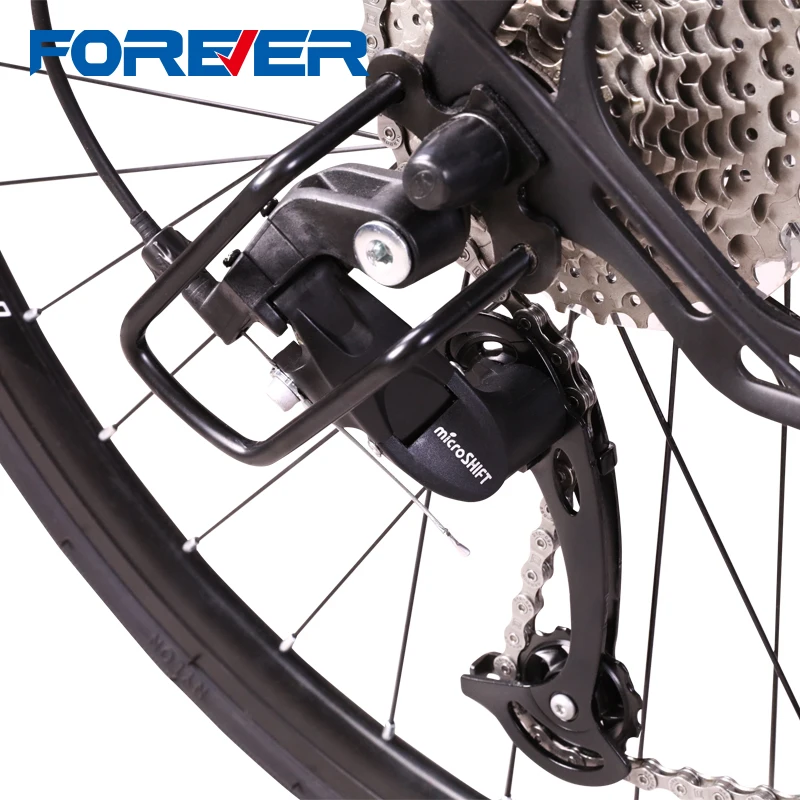 

FOREVER GT20 Road Bicycle 700C High Carbon Steel Frame 27 Speed Double Disc Brake Men's and Women's Mountain Bike