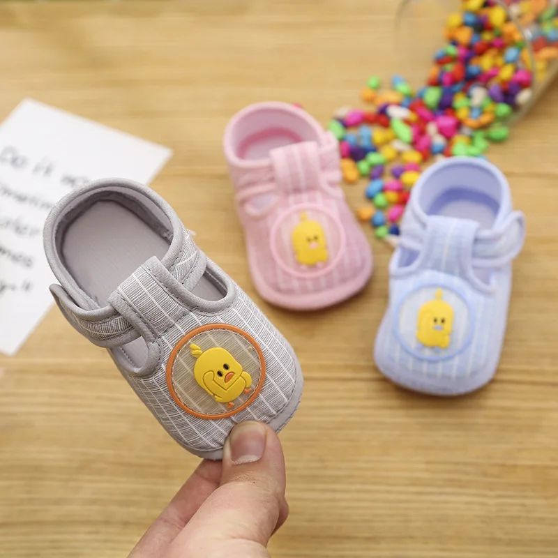 

Newborn Cotton Cloth Shoes Baby Boys Girls Toddler Shoes Soft-soled Rubber Babys Shoes Infant Boy Girl Cute Shoes for 0-12M