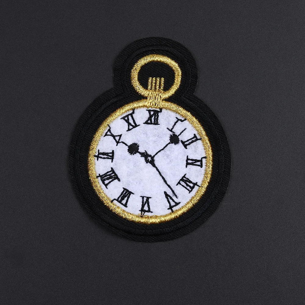 Нашивки для часов в стиле ретро 3D аппликации с вышивкой виде кулака кота сделай