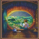 Новое поступление 2020, вышивка Bilbo's Home, вышивка крестиком, сделай сам, 14 карат, Иида считает Canva, бесплатная доставка для домашнего декора стен