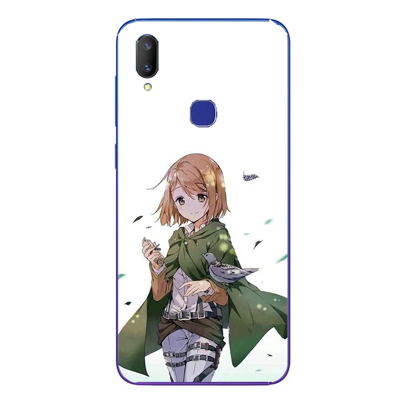 Attack on Titan Painting Case For Wiko View 2 3 4 XL Go Upulse Wim Lite Max Prime Pro Plus Phone Print Cover | Мобильные телефоны и