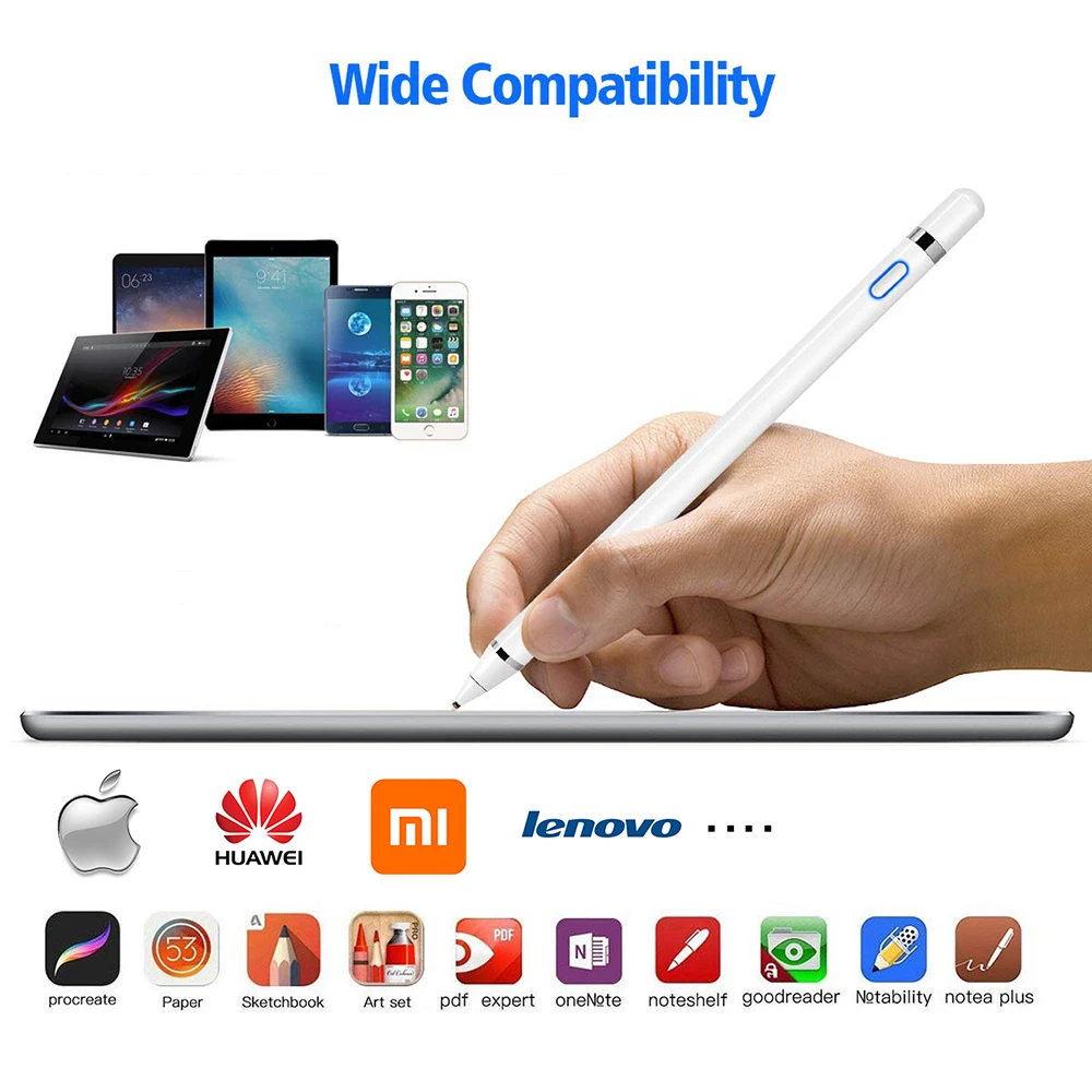 Apple планшет карандаш сенсорная ручка для iPad Pro 11 12 9 7 2018 Air 3 10 2 2019 Mini 5 рисования без