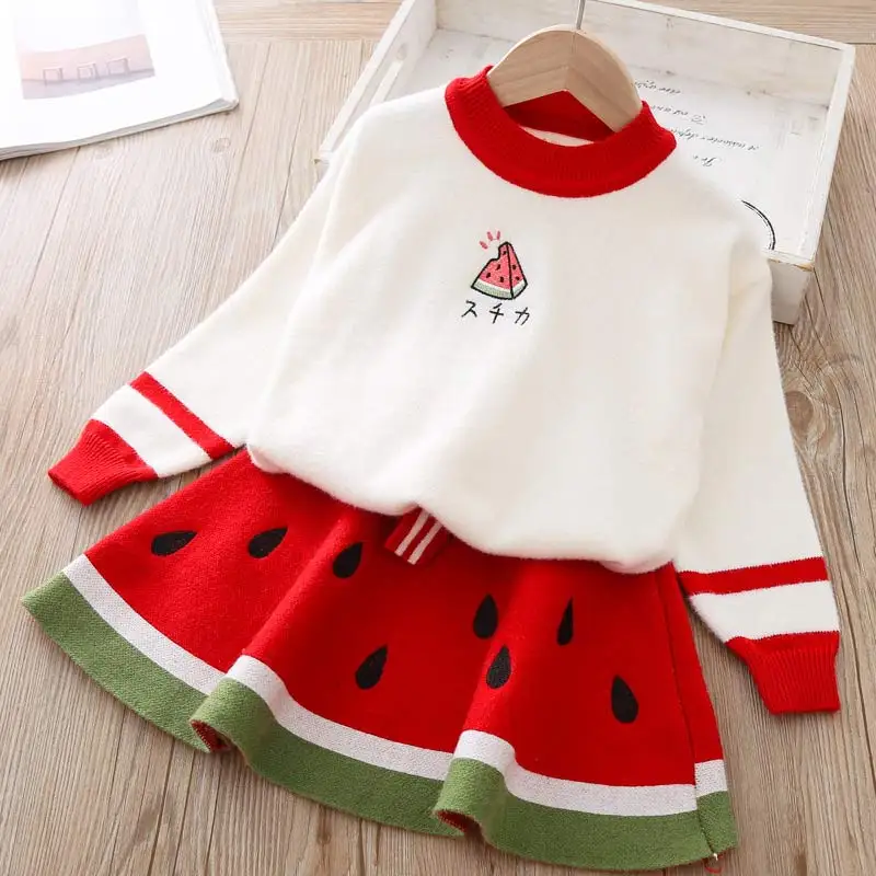 AX1304 Red Keelorn/комплект с платьем для девочек; Новинка года; весеннее платье; детская однобортная одежда; модное платье принцессы; дизайнерский комплект одежды для девочек - Цвет: AX1304 Red