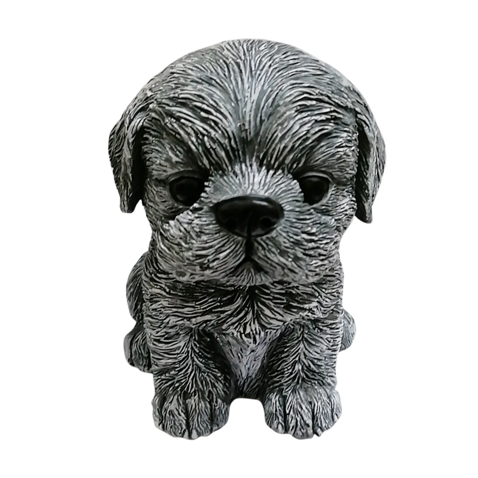 

SUNPLS Lovely Puppy Statue Resin Dog Garden Decoration Outdoor Figurine Home Yard Decor Patio And Lawn Decoration tuin, jardin