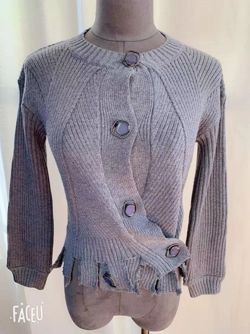 

New Oversize Women Sweaters Autumn Vintage Cardigans Loose Winter sweater women Knitted plus size women cardigan knit Button