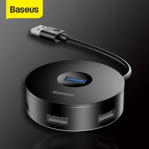 USB-концентратор Baseus USB 3,0, 4 порта, 5 Гбитс, USB Type-C, для Macbook, USB 3,0