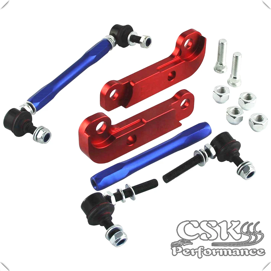 Тюнинг Дрифт поворотные углы 25% 30% + Sway Bar Drop LINK Kit подходит для BMW E46 98 06