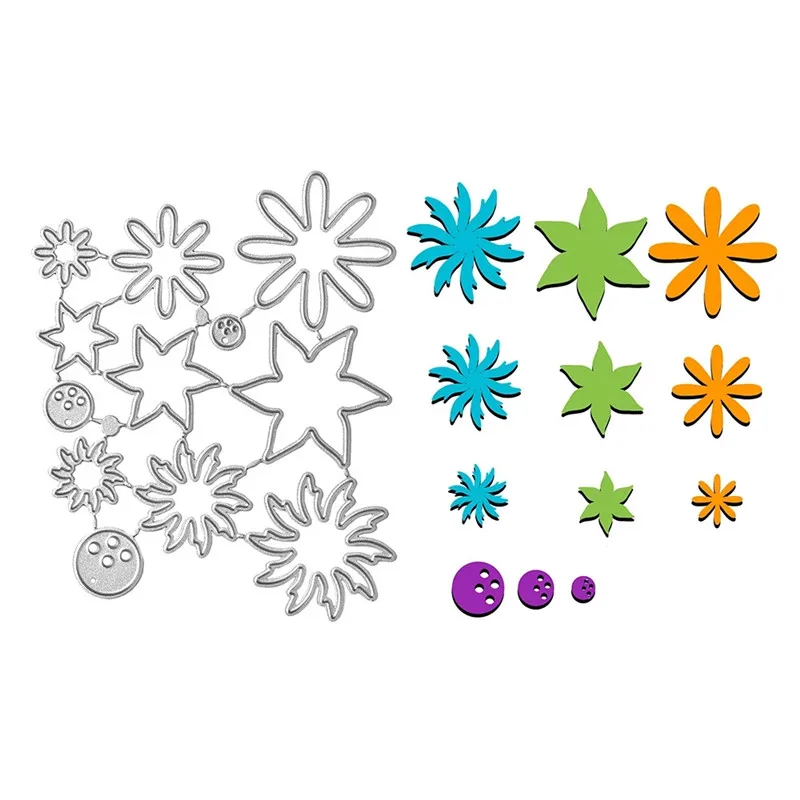 Металлические штампы Eastshape в форме цветка новинка 2019 скрапбукинг создание карт