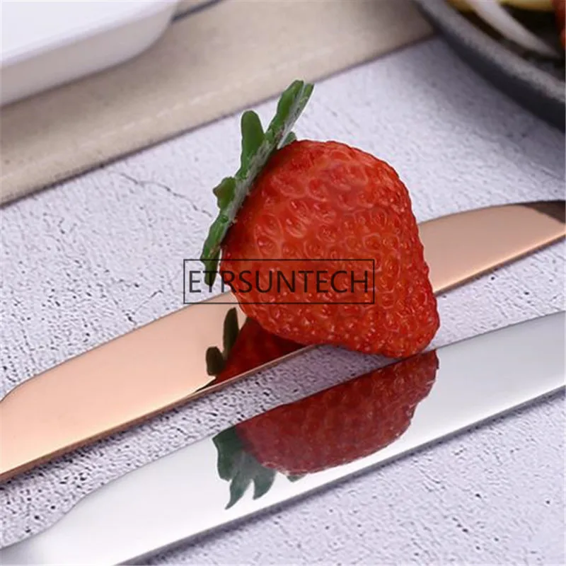 Bestellen 30Set Edelstahl Geschirr Set Löffel Gabel Messer Tragbare Löffel Multi Farbe Abendessen Geschirr Küche Werkzeug