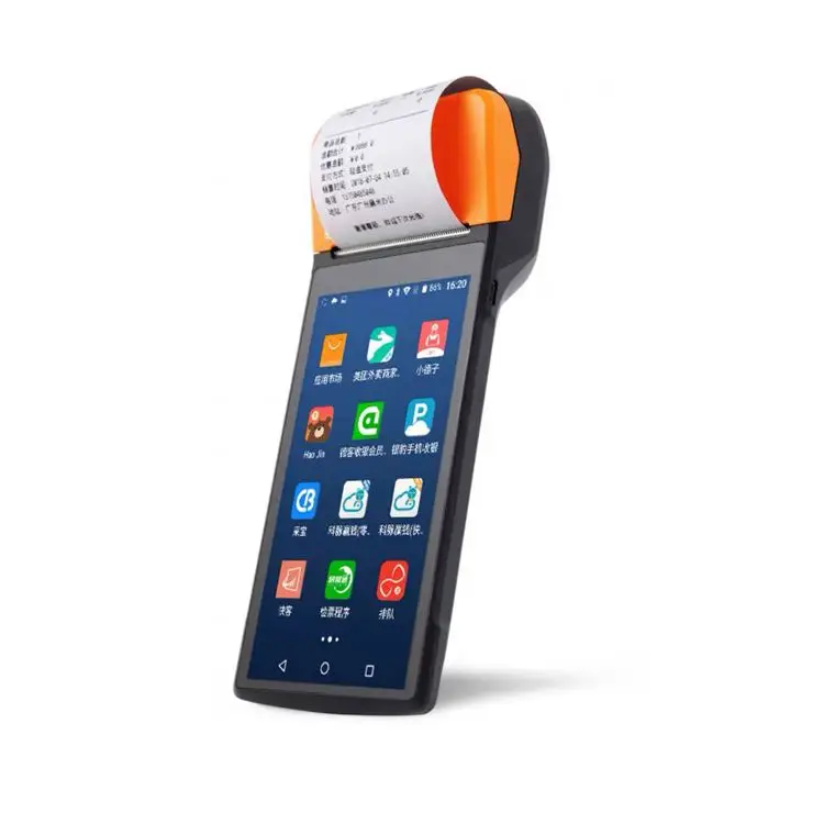 Мобильная портативная POS-система 4G Sunmi V2 pro с термопринтером беспроводной Wi-Fi Android