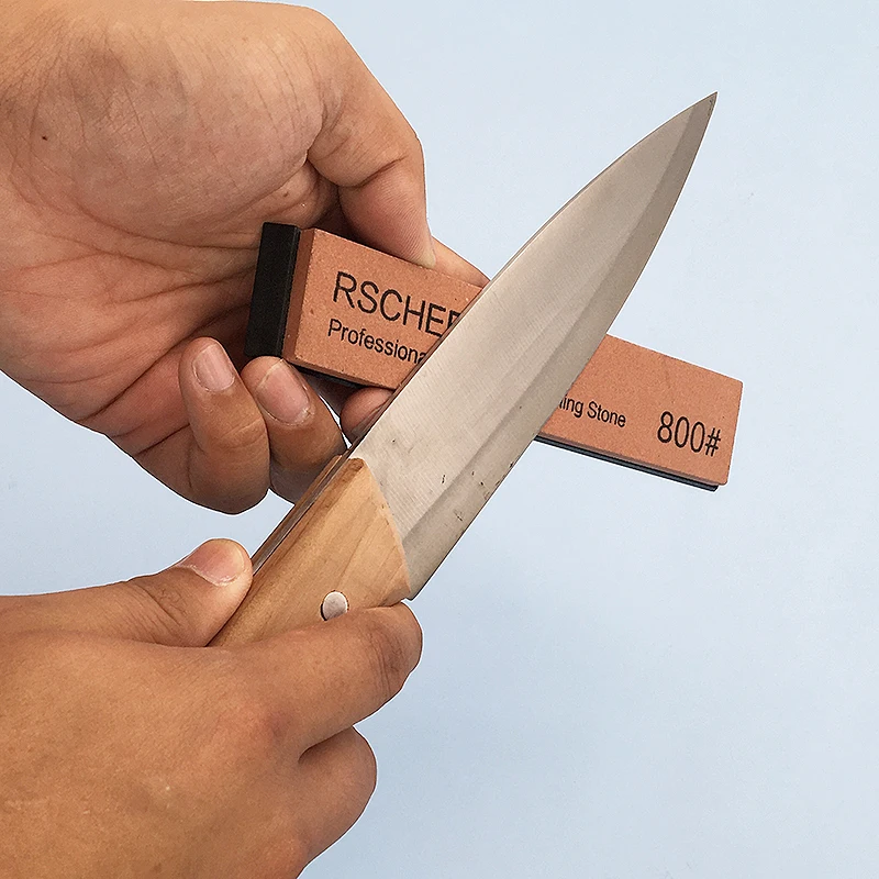 

New large whetstone whetstone kitchen tool fixed angle sharpener system tool white corundum whetstone sharpener professional