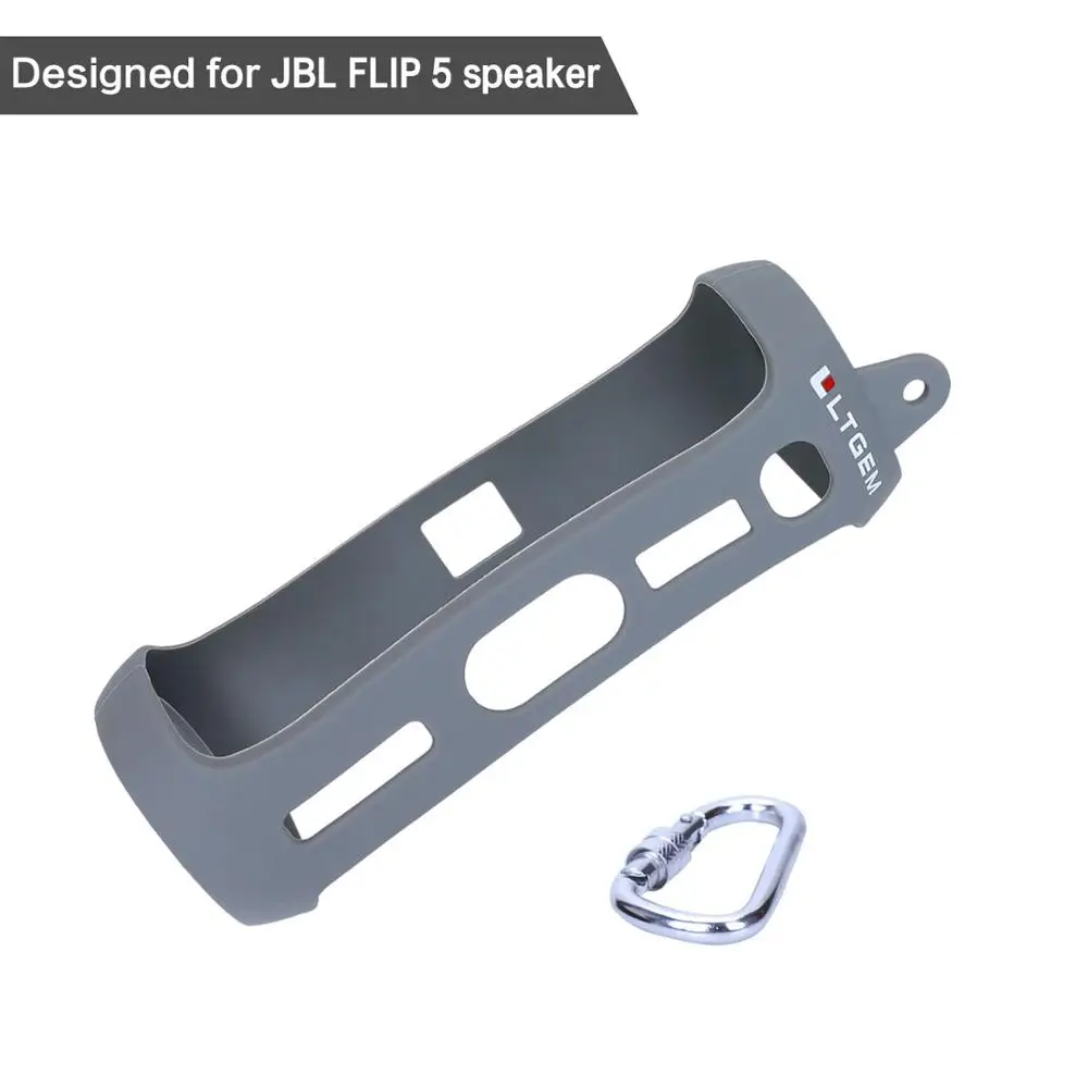 LTGEM силиконовый чехол для JBL Flip 5 водонепроницаемый портативный Bluetooth