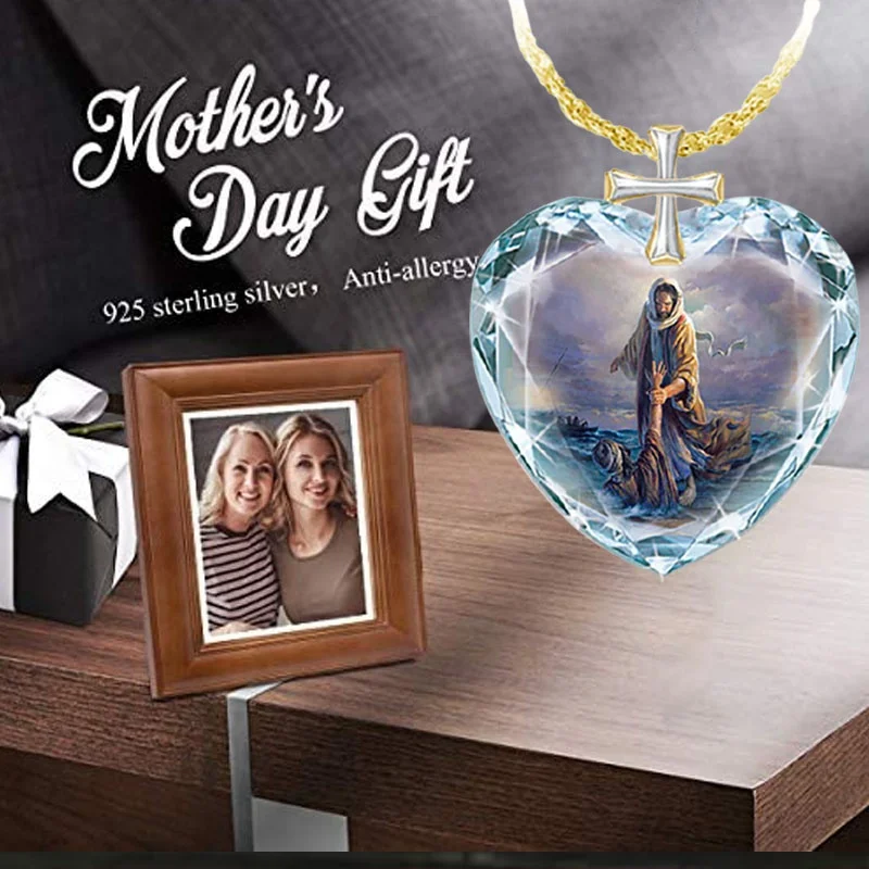 чокер на шею цепочка женская Модное ожерелье с изображением Иисуса золотого для