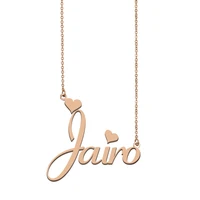 jairo name necklace custom name necklace for women girls best friends birthday wedding christmas mother days gift