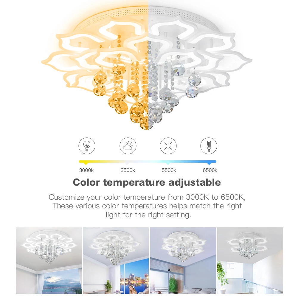 Светильник для гостиной простой современный светодиодный креативный Лепесток