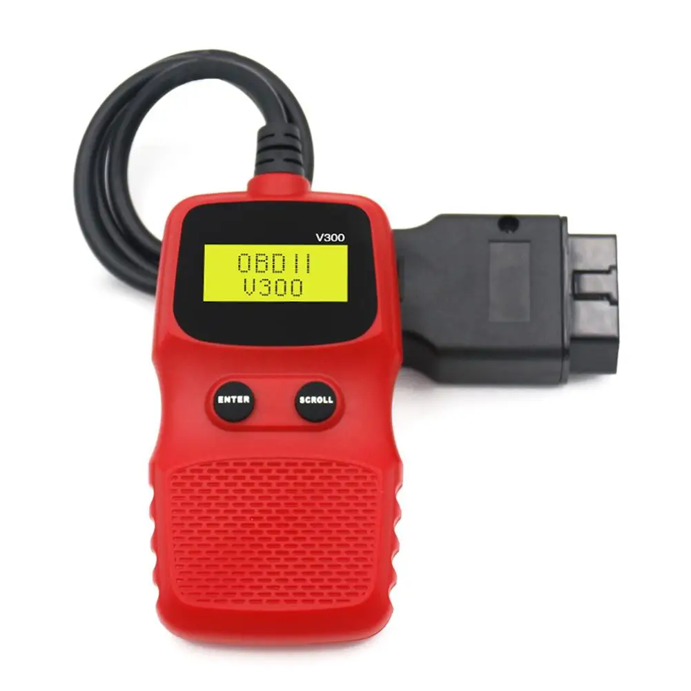 Автомобильный диагностический прибор V300 OBD OBD2 ELM327 считыватель кодов Сканер