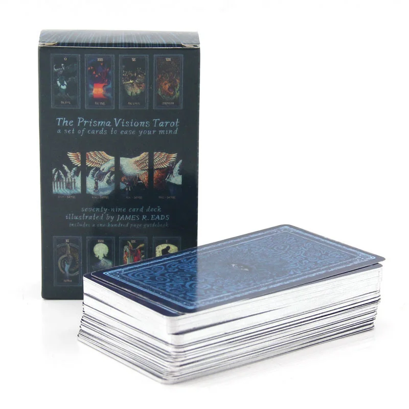 79 карт Призма Таро карты колода английский 4 сезона таинственный голубой глаз