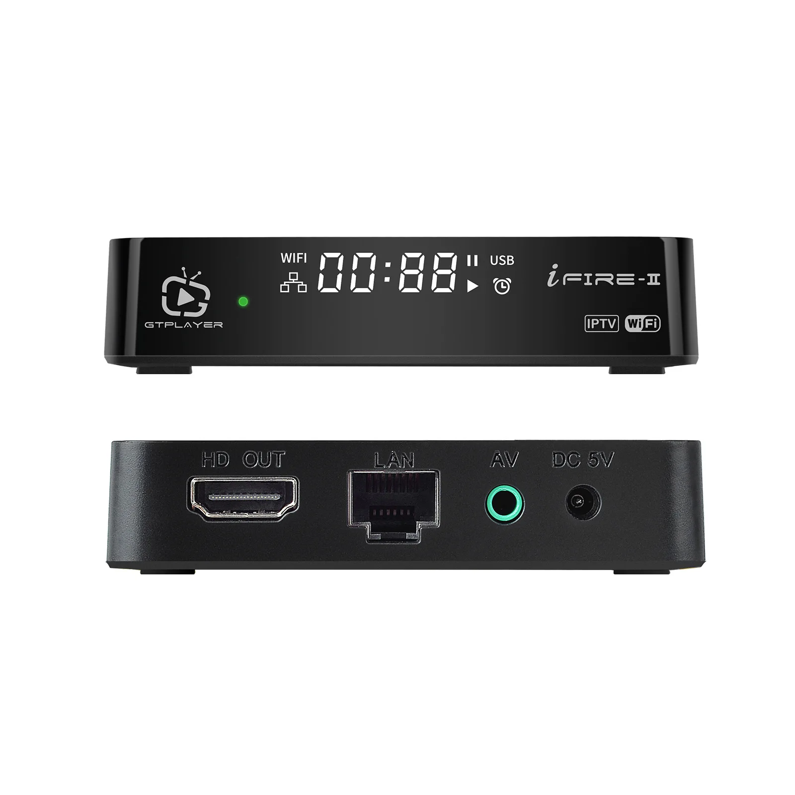 ТВ-приставка GTmedia iFire 2 1080P HD H.265 HDR 4G Wifi Ethernet MPEG 4 X tream поддержка M3u IP TV Media Player
