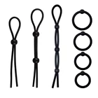 Регулируемая Веревка для взрослых, секс-игрушки для мужчин, многоразовые секс-игрушки для пар, задержка эякуляции