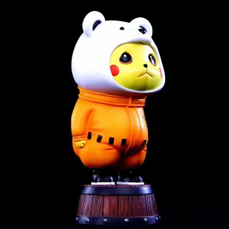 

17cm Cartoon Anime Doll GK Pika Bear Bei Bo Bear Toy Statue Decoration Model Cute Children's Action Figure Gift
