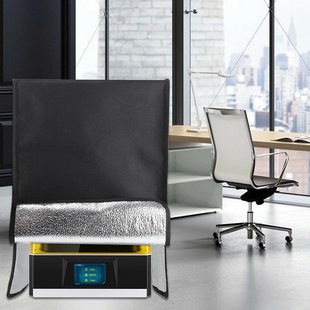 Пылезащитный чехол для 3D принтера светозащитный и звукостойкий защитный Elegoo Saturn